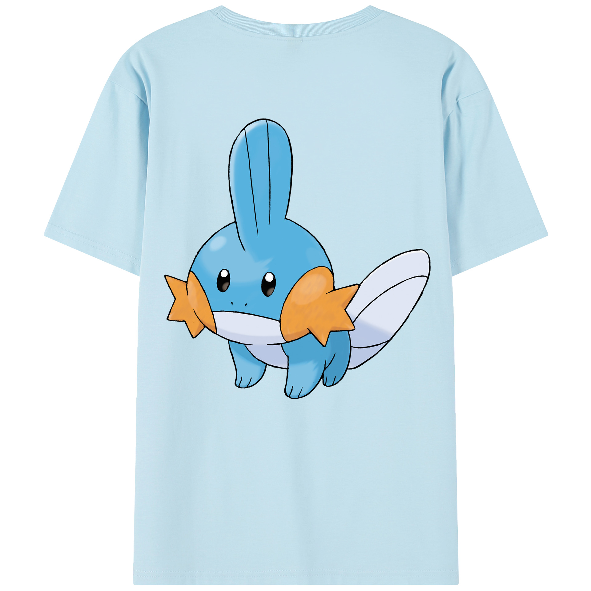 （画像用） ポケットモンスター Pokémon 綿100％半袖Tシャツ（背面プリント）